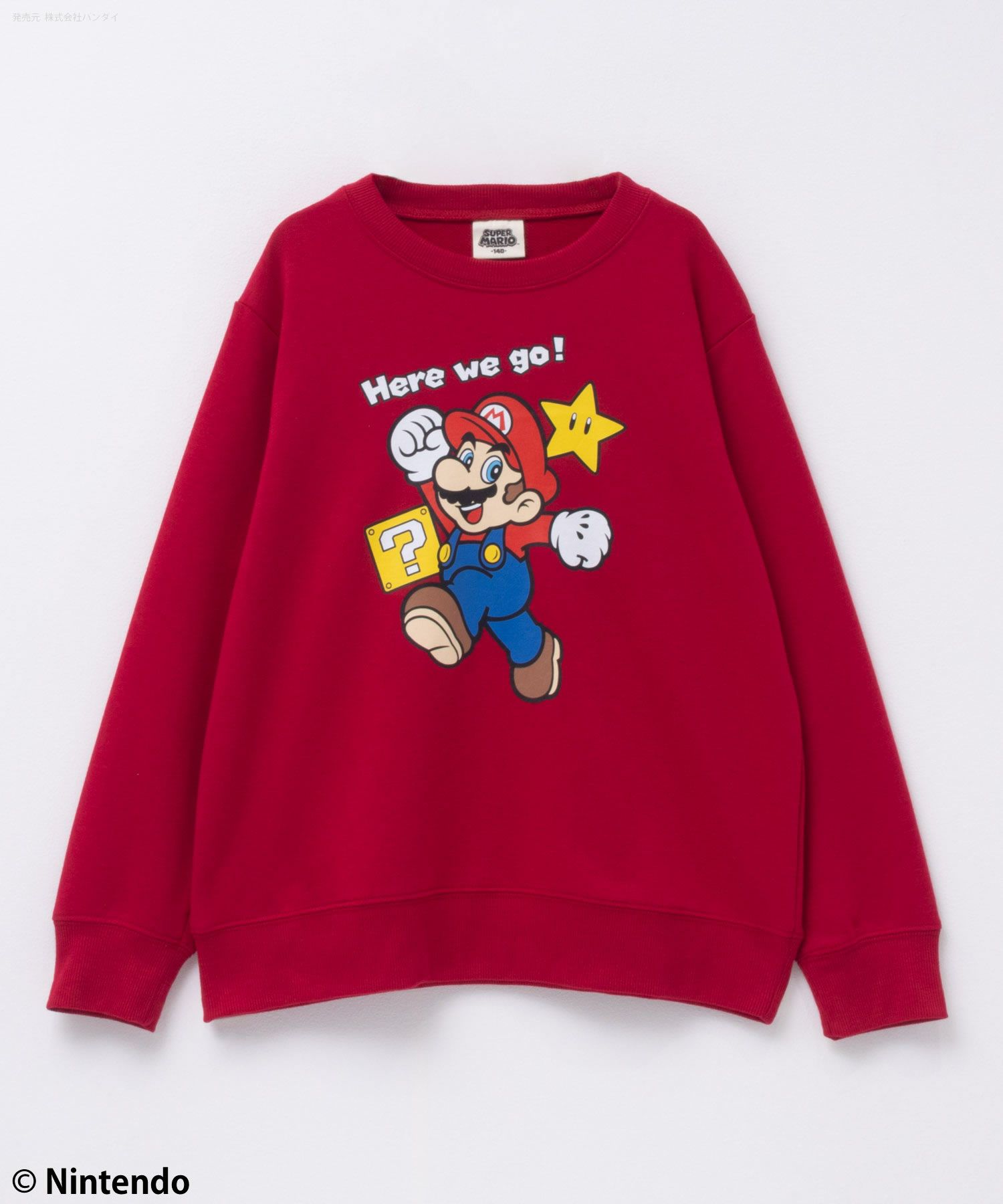 スーパーマリオ トレーナー キッズ商品サムネイル-3