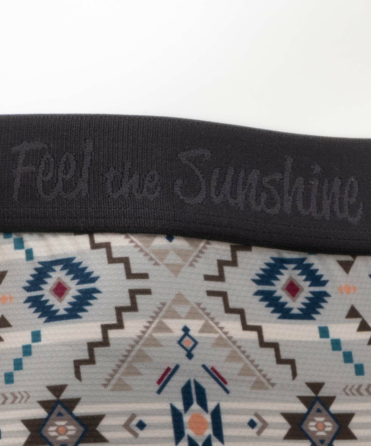 NAVY メッシュボクサーパンツ エスニック柄 メンズ ネコポス 対応商品