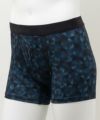 NAVY メッシュボクサーパンツ ジオメトリック柄 メンズ ネコポス 対応商品