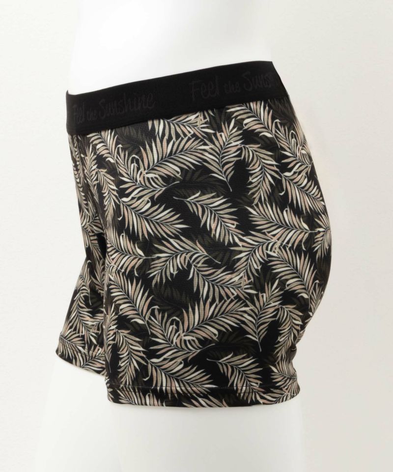 NAVY  メッシュボクサーパンツ リーフ柄 メンズ メール便 対応商品商品画像-2