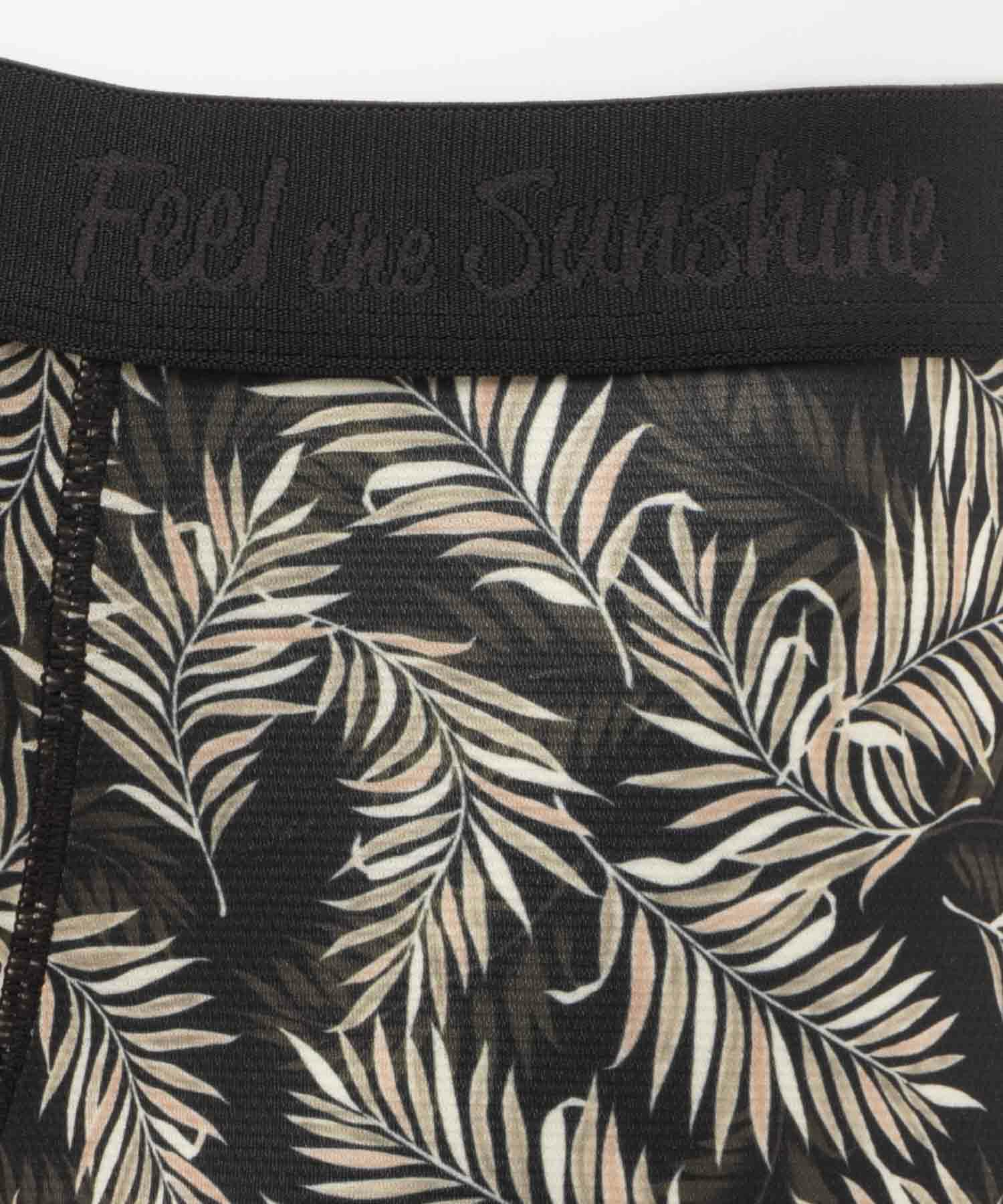 NAVY  メッシュボクサーパンツ リーフ柄 メンズ メール便 対応商品商品サムネイル-4