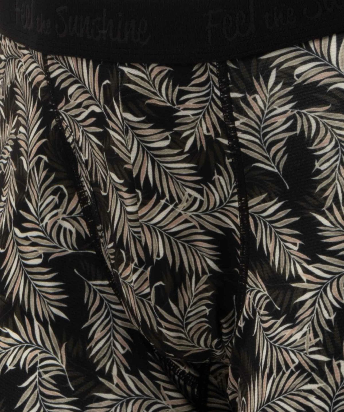 NAVY メッシュボクサーパンツ リーフ柄 メンズ ネコポス 対応商品