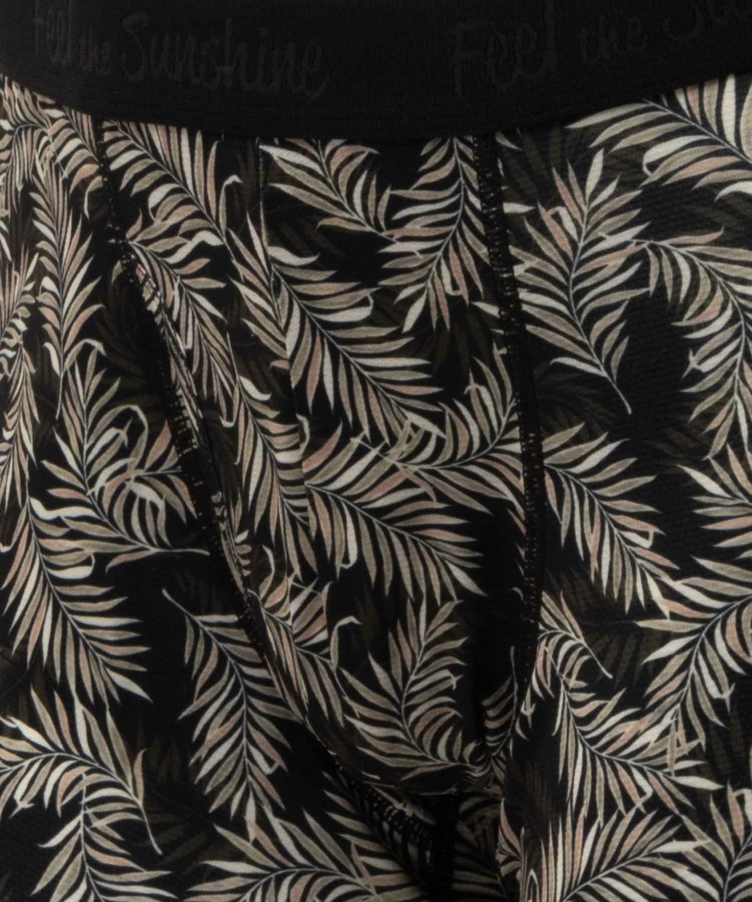 NAVY  メッシュボクサーパンツ リーフ柄 メンズ メール便 対応商品商品サムネイル-5