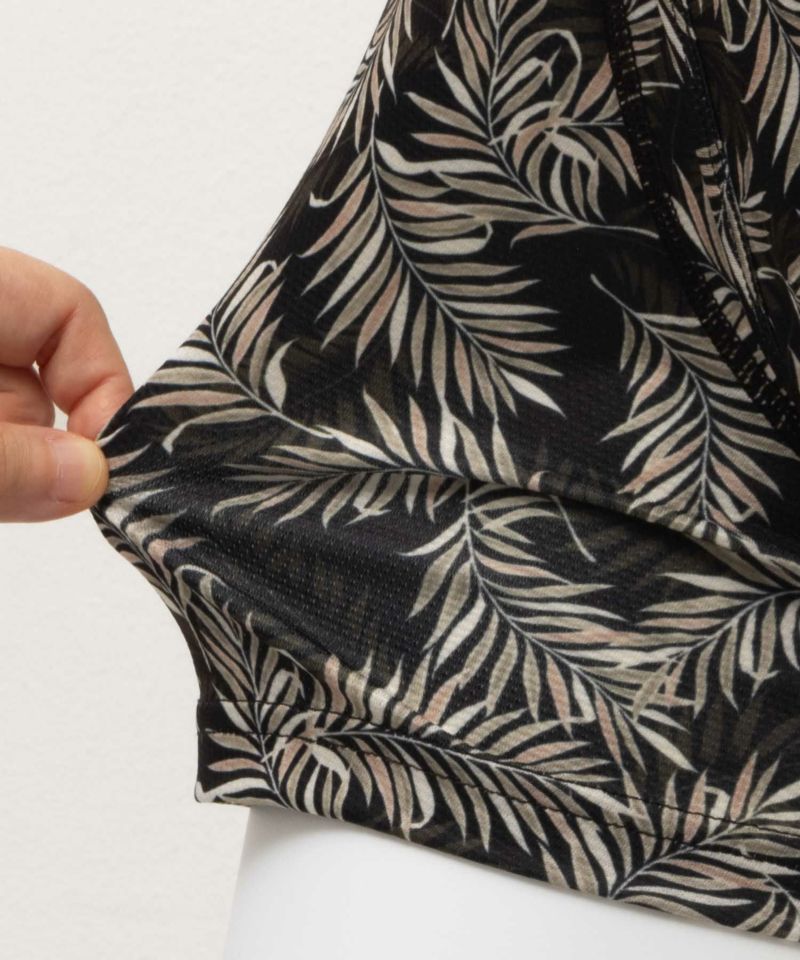 NAVY  メッシュボクサーパンツ リーフ柄 メンズ メール便 対応商品商品画像-6