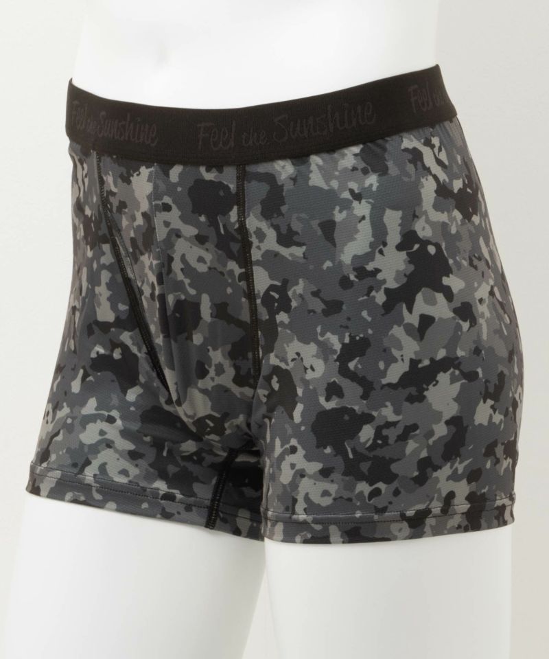 NAVY  メッシュボクサーパンツ カモフラ柄 メンズ メール便 対応商品商品画像-1