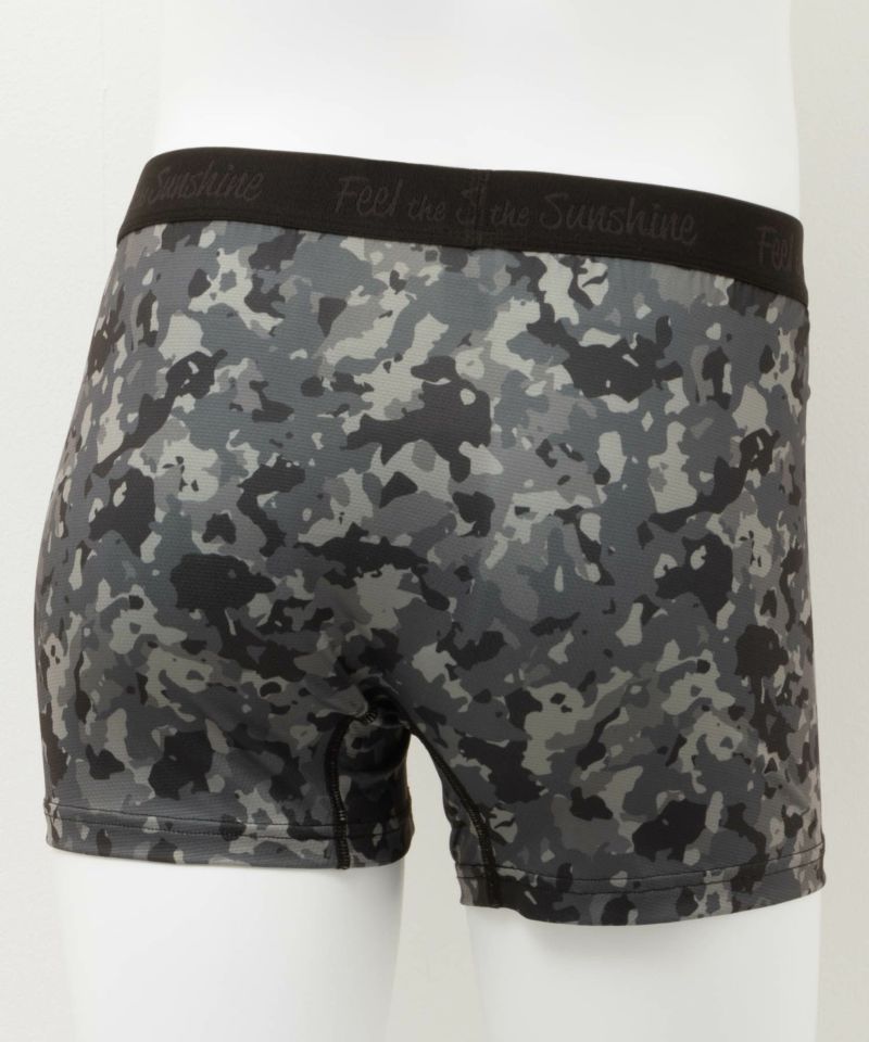 NAVY  メッシュボクサーパンツ カモフラ柄 メンズ メール便 対応商品商品画像-3