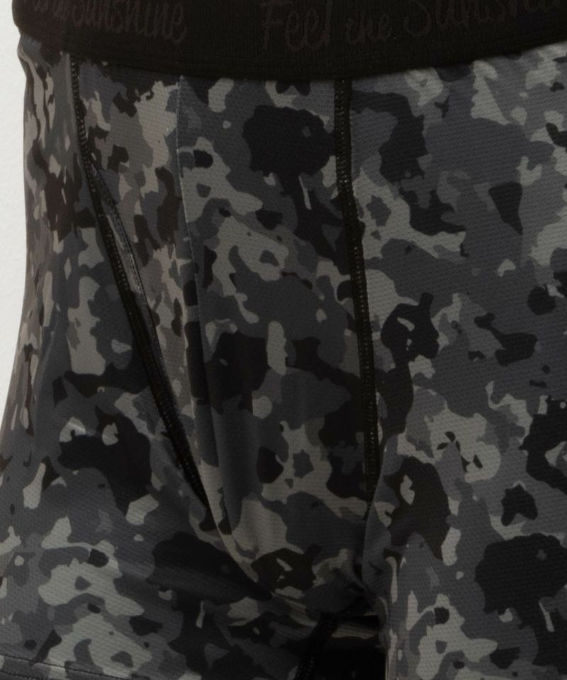 NAVY メッシュボクサーパンツ カモフラ柄 メンズ