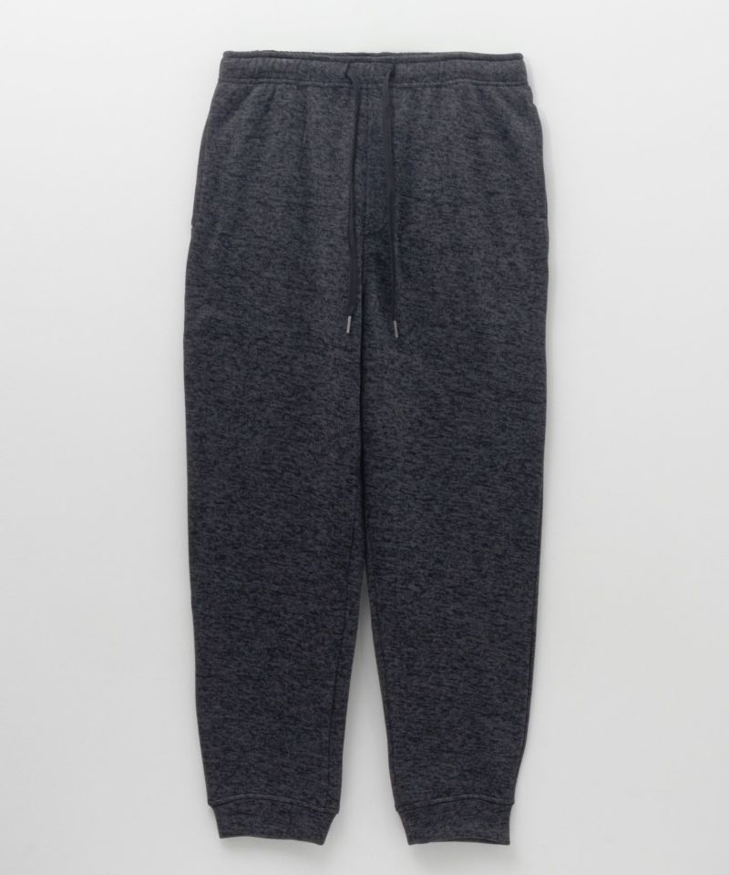 NAVY  温℃ニットフリースパンツ メンズ商品画像-3