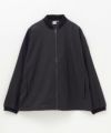 NAVY FIT デニムライクストレッチリブブルゾン メンズ