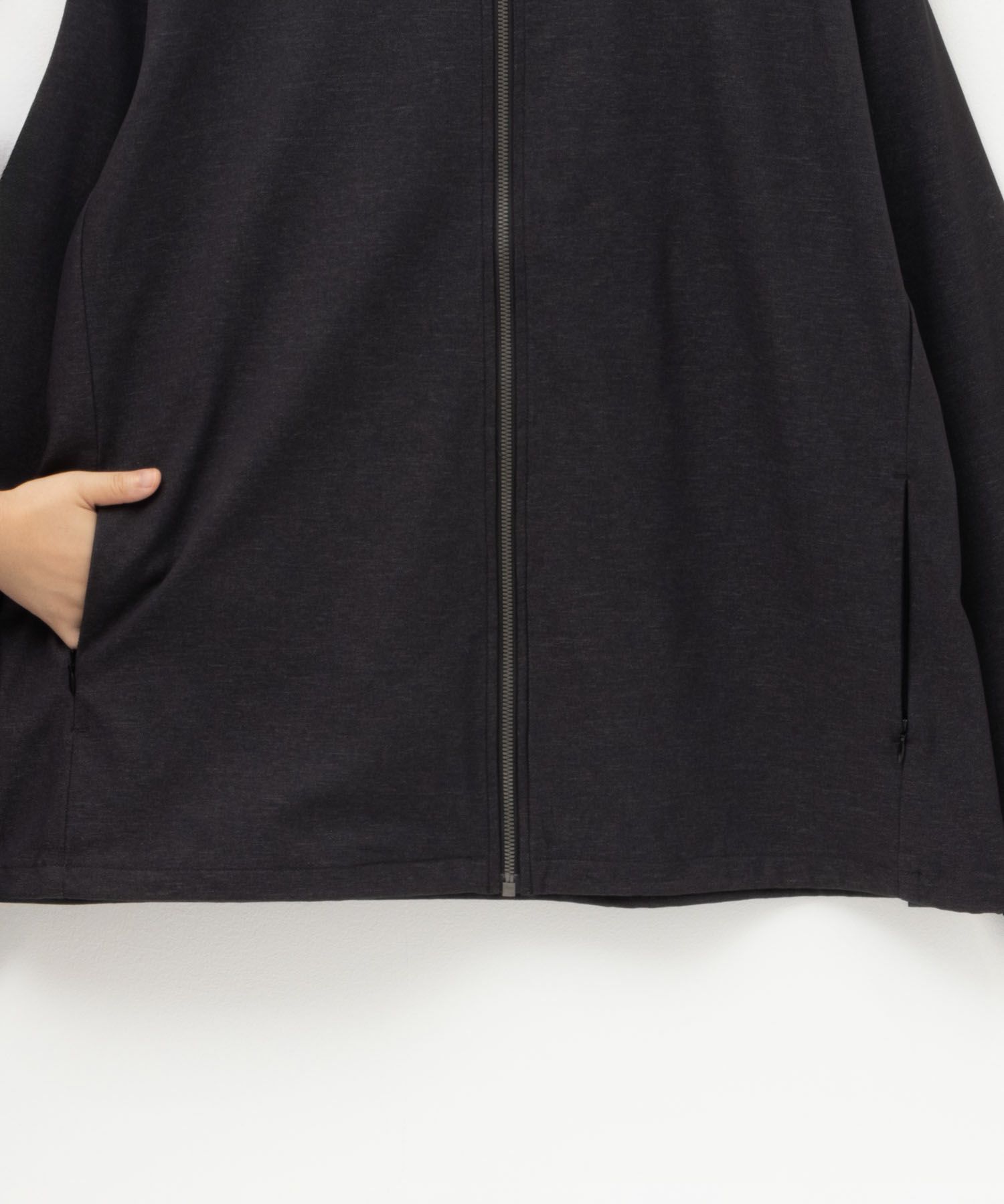 [期間限定価格]NAVY FIT  デニムライクストレッチリブブルゾン メンズ商品画像-3