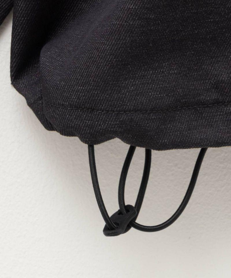 [期間限定価格]NAVY FIT  デニムライクストレッチリブブルゾン メンズ商品画像-4