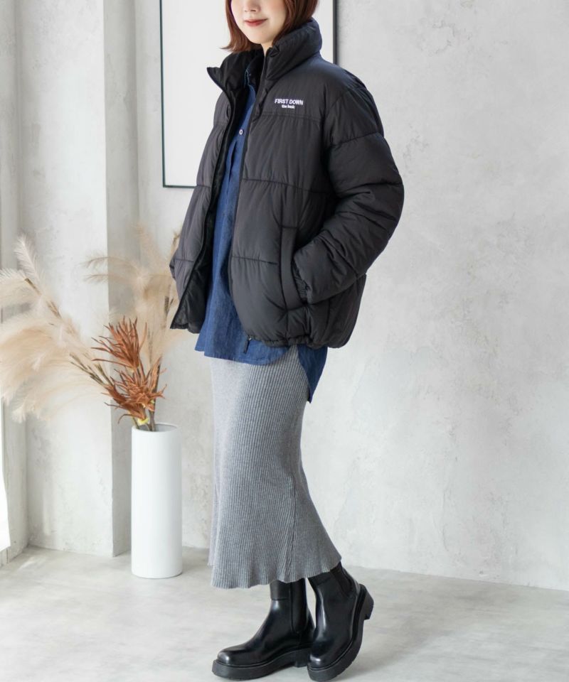 FIRST DOWN  the basic マイクロポリ中綿アウター メンズ商品画像-14