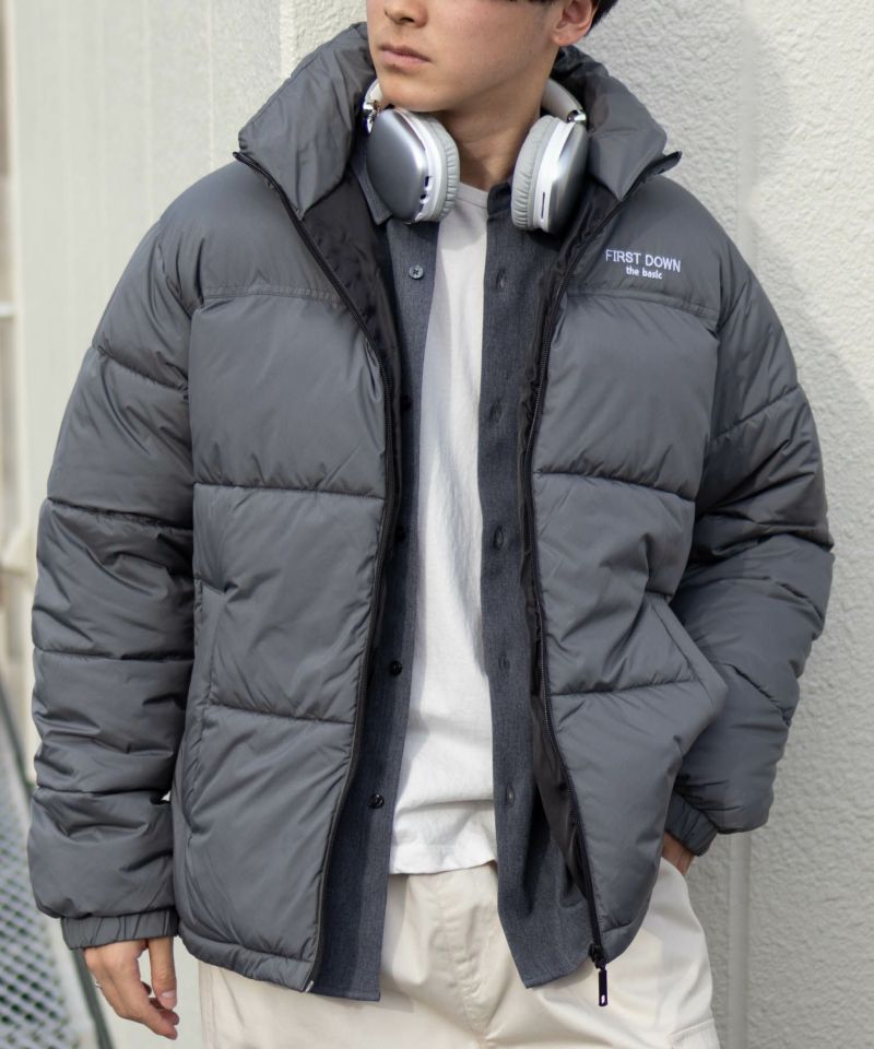 FIRST DOWN  the basic マイクロポリ中綿アウター メンズ商品画像-16