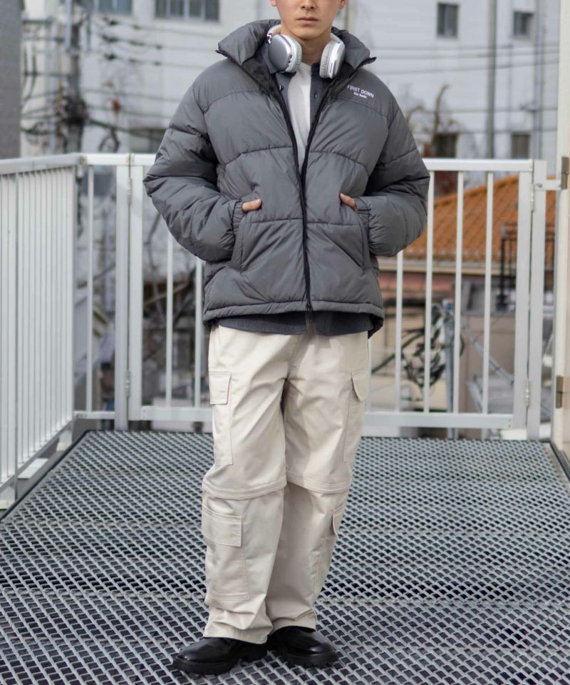 FIRST DOWN the basic マイクロポリ中綿アウター メンズ商品画像-18