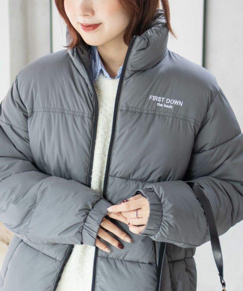 FIRST DOWN  the basic マイクロポリ中綿アウター メンズ商品画像-20