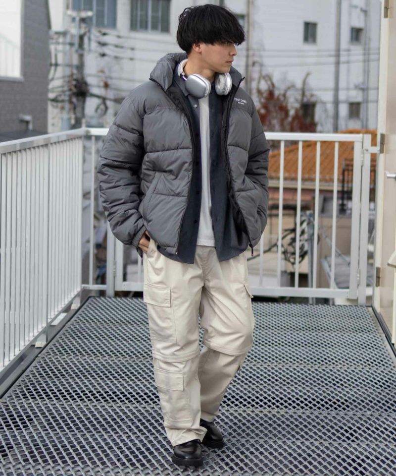 FIRST DOWN  the basic マイクロポリ中綿アウター メンズ商品画像-38