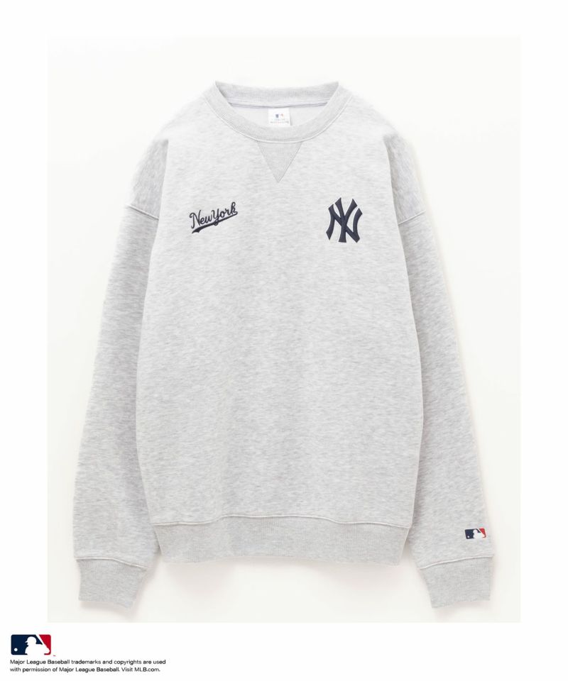 MLB  裏起毛スウェットプルオーバー メンズ商品画像-3