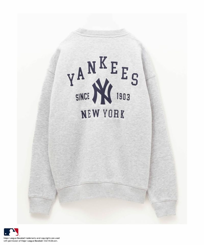 MLB  裏起毛スウェットプルオーバー メンズ商品画像-4