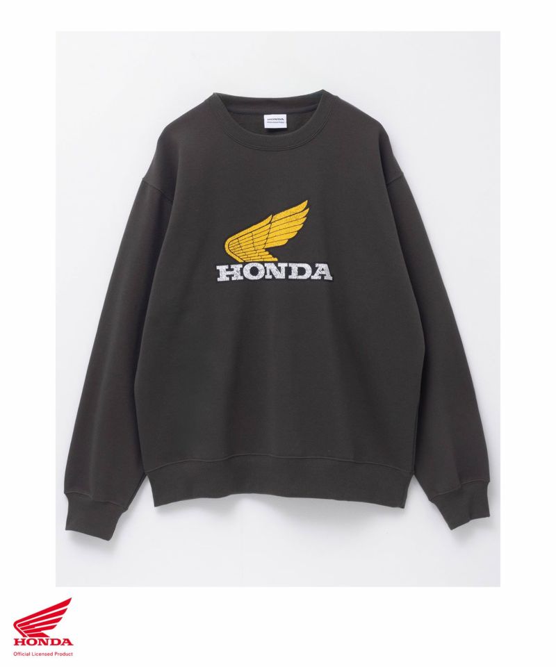 Honda スウェットクルーネック メンズ商品画像-1