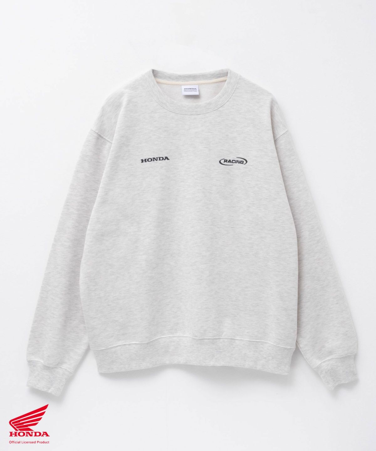Honda スウェットクルーネック メンズ