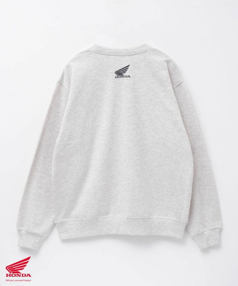 Honda スウェットクルーネック メンズ商品画像-4