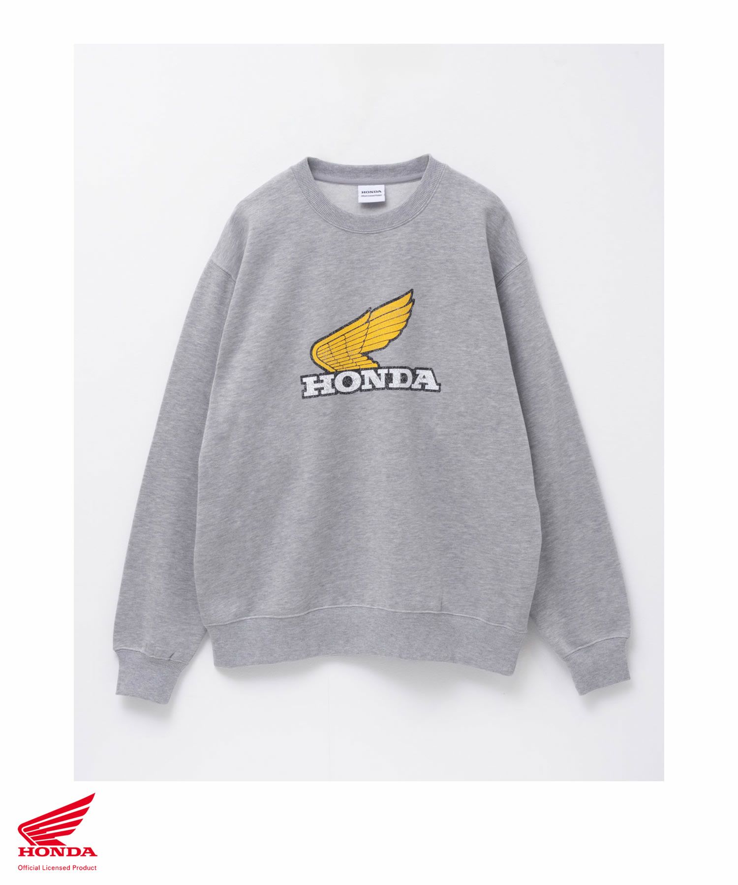 Honda スウェットクルーネック メンズ商品画像-5