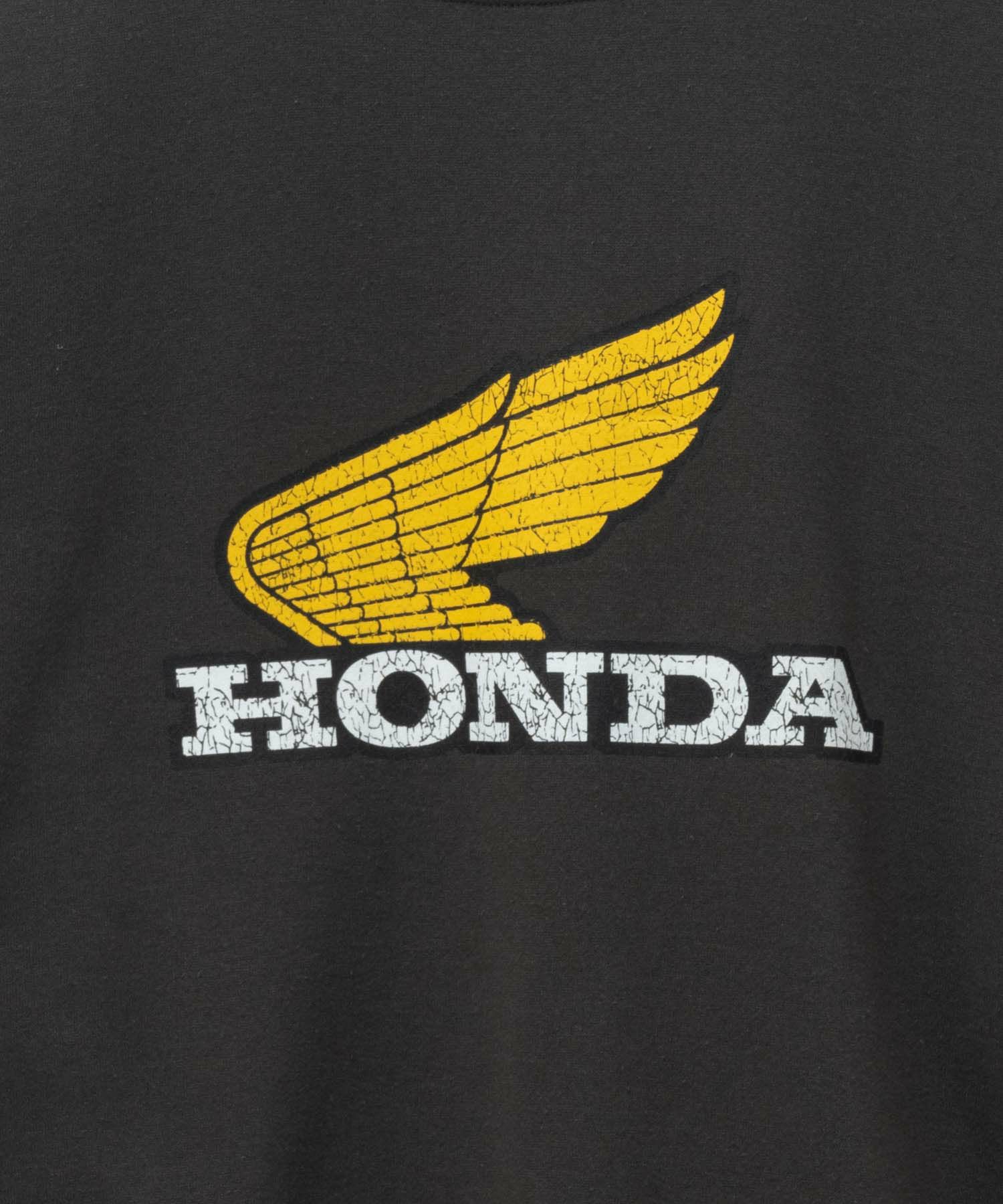 Honda スウェットクルーネック メンズ 