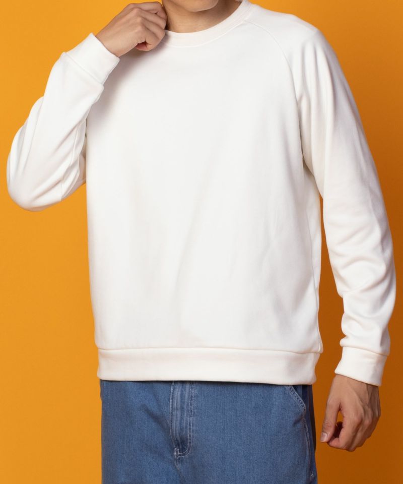 NAVY 温℃ ベルボアクルーネック メンズ商品画像-1