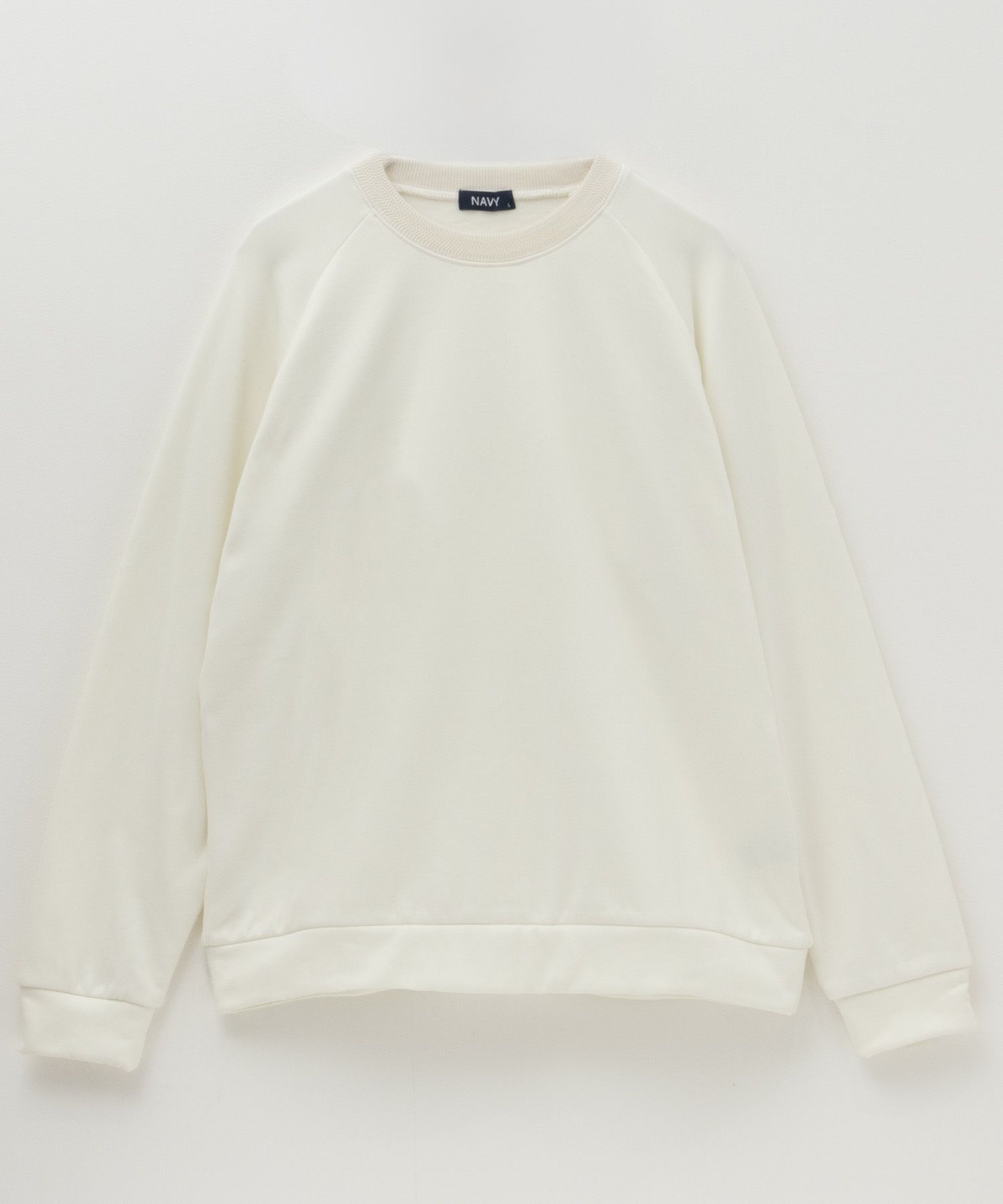 NAVY 温℃ ベルボアクルーネック メンズ