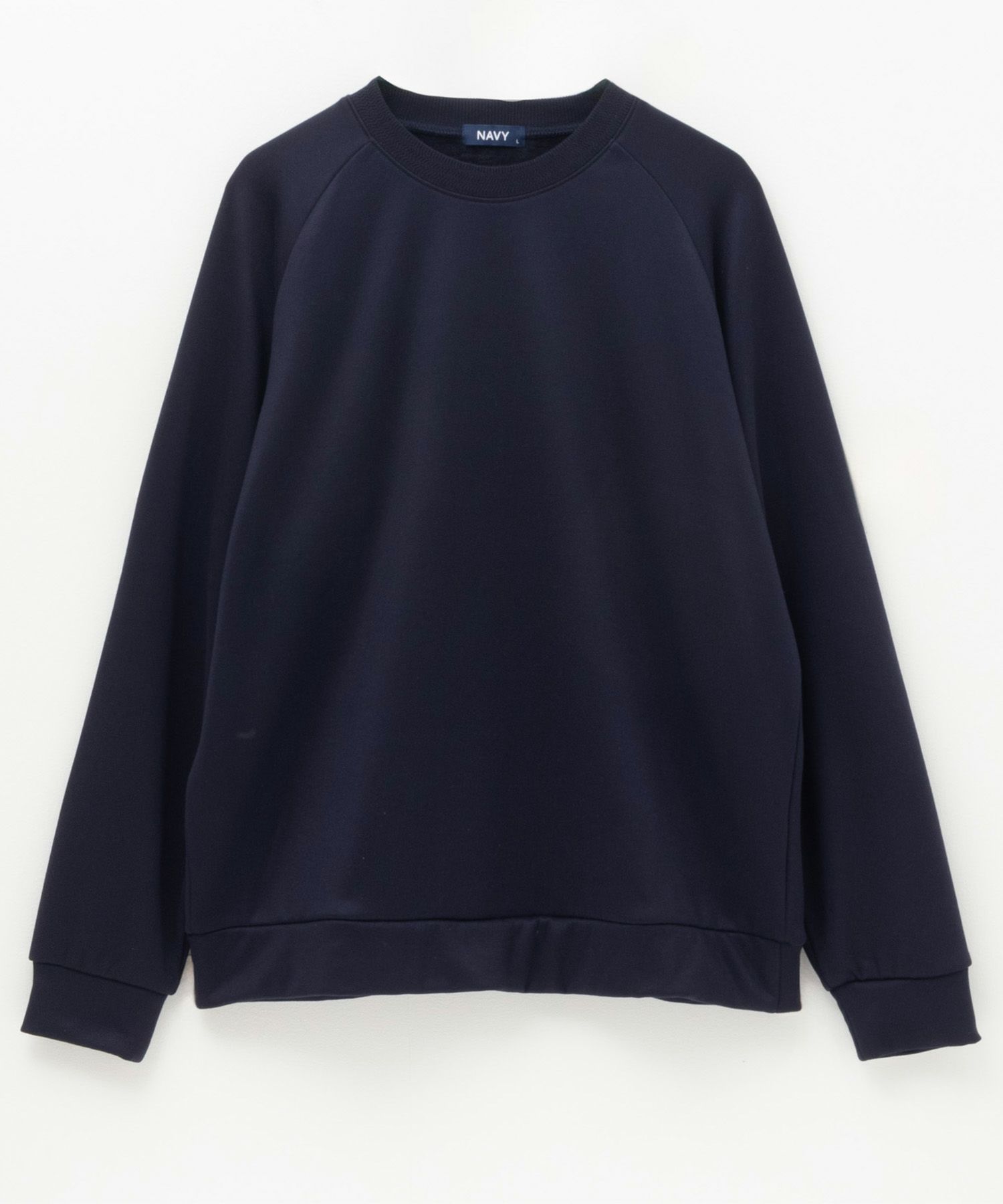 NAVY  温℃ ベルボアクルーネック メンズ商品画像-16