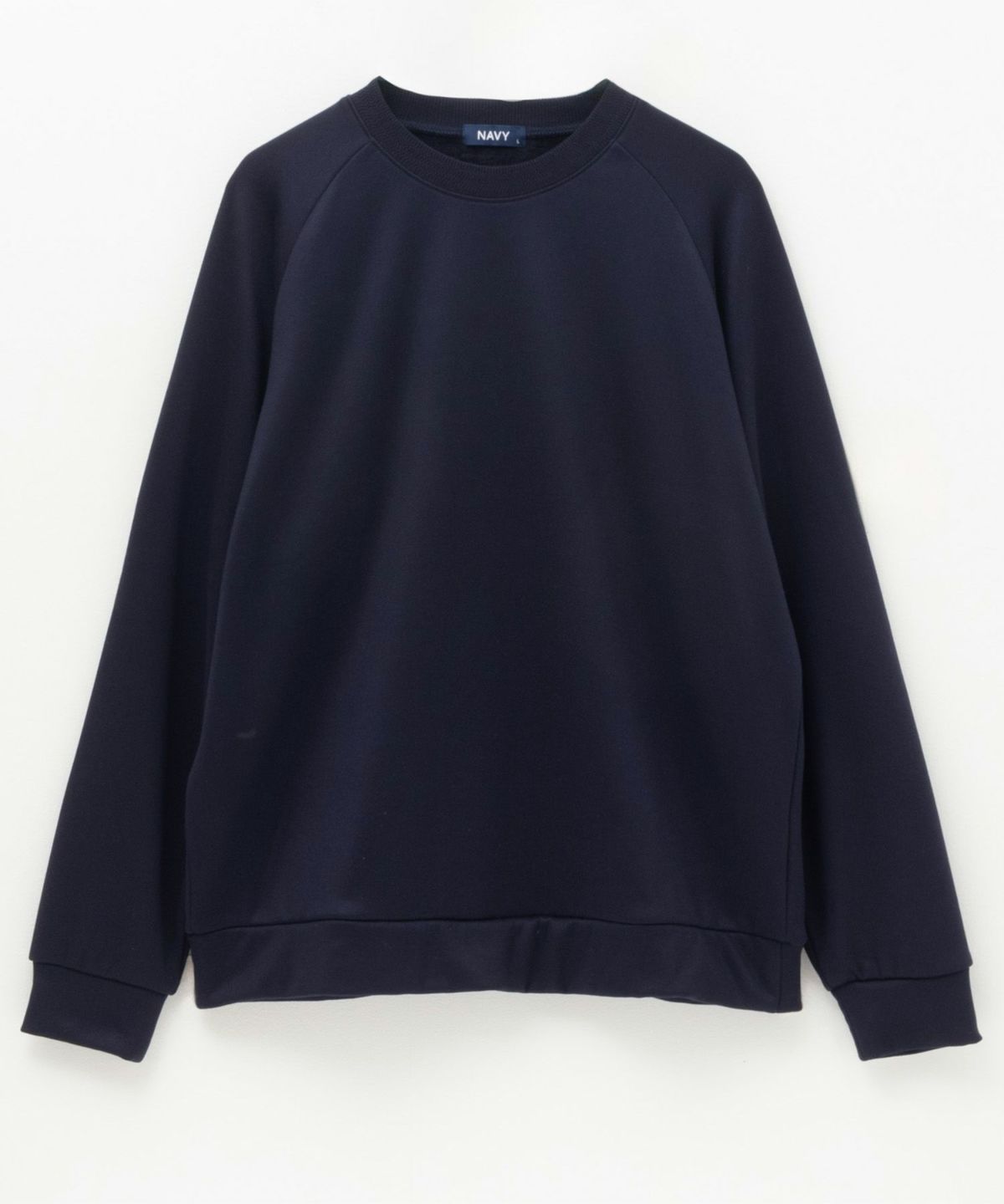 NAVY 温℃ ベルボアクルーネック メンズ