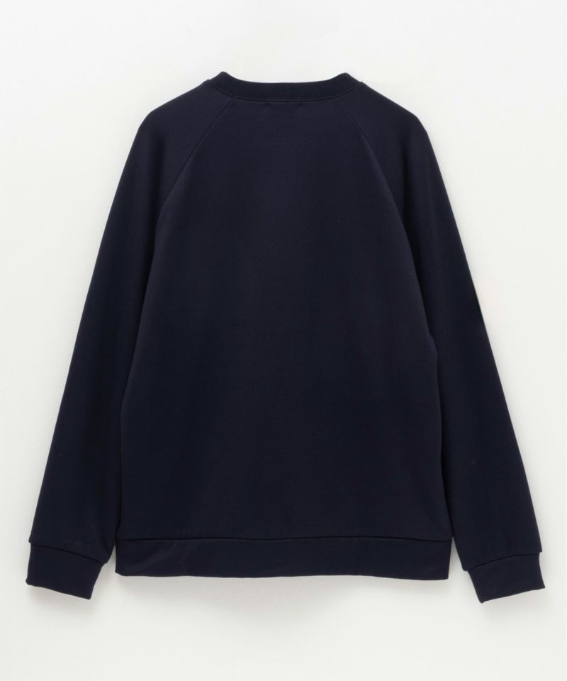 NAVY  温℃ ベルボアクルーネック メンズ商品画像-17