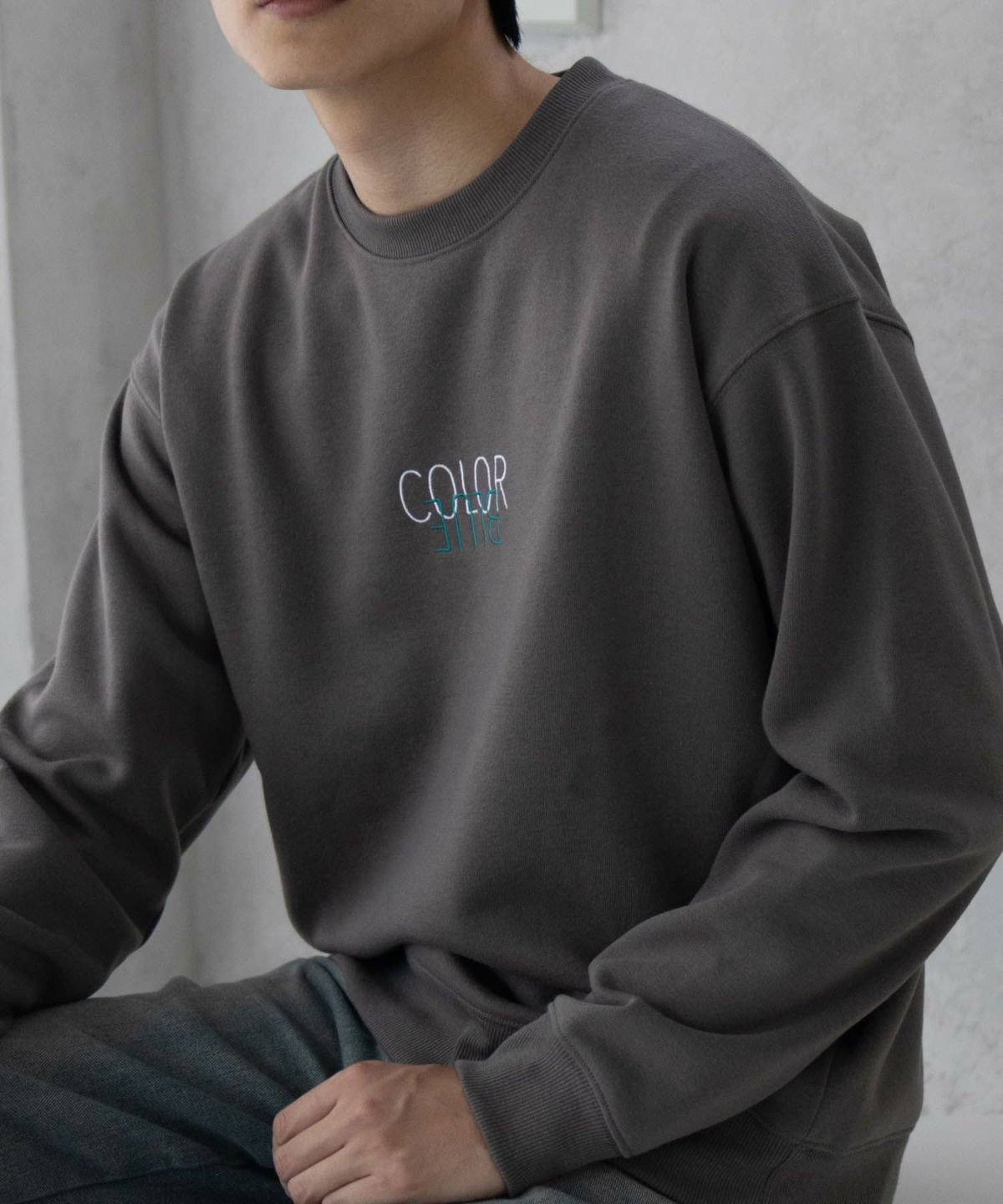 Real Standard 裏起毛スウェットクルーネック メンズ