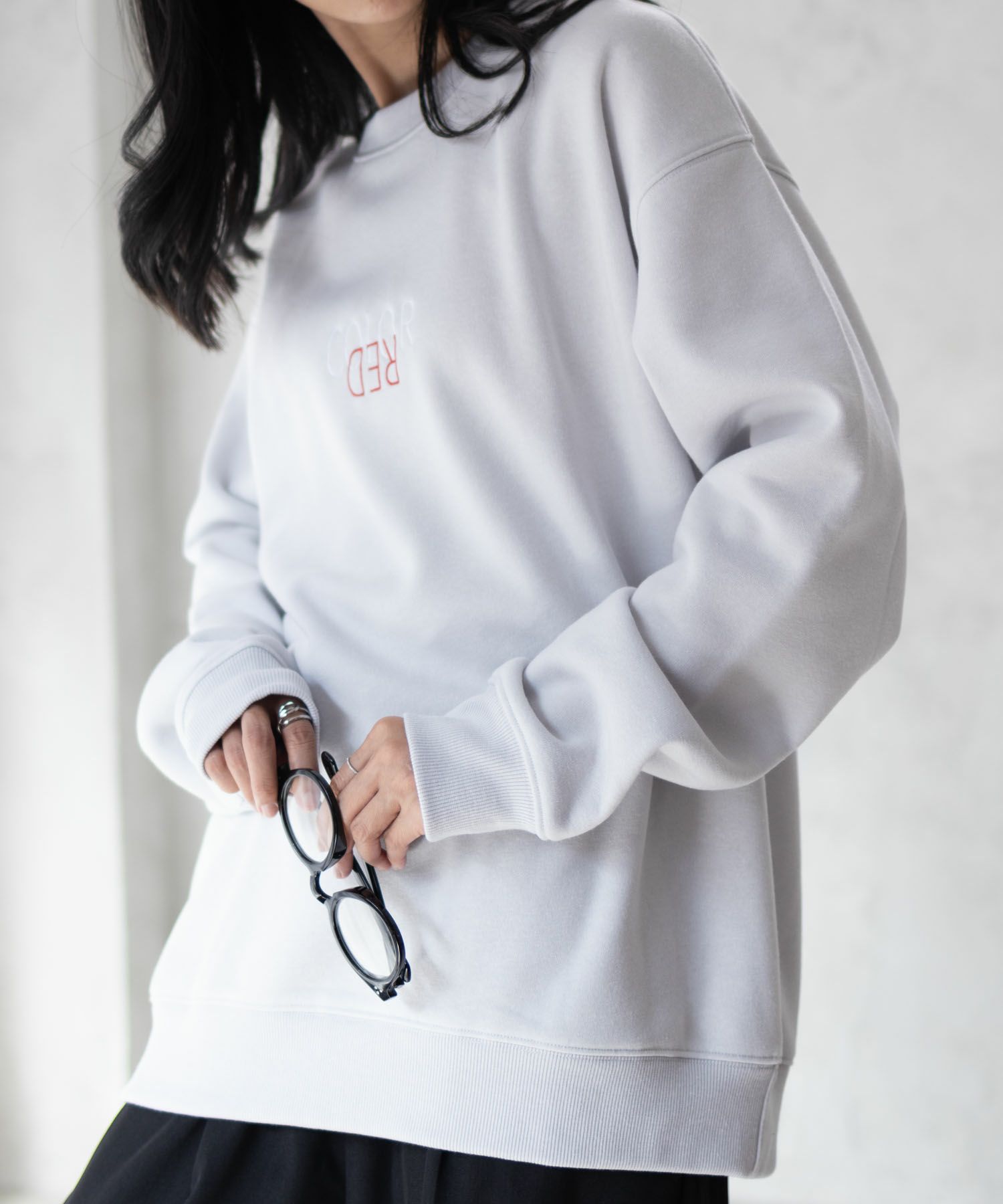 Real Standard  裏起毛スウェットクルーネック メンズ商品画像-10