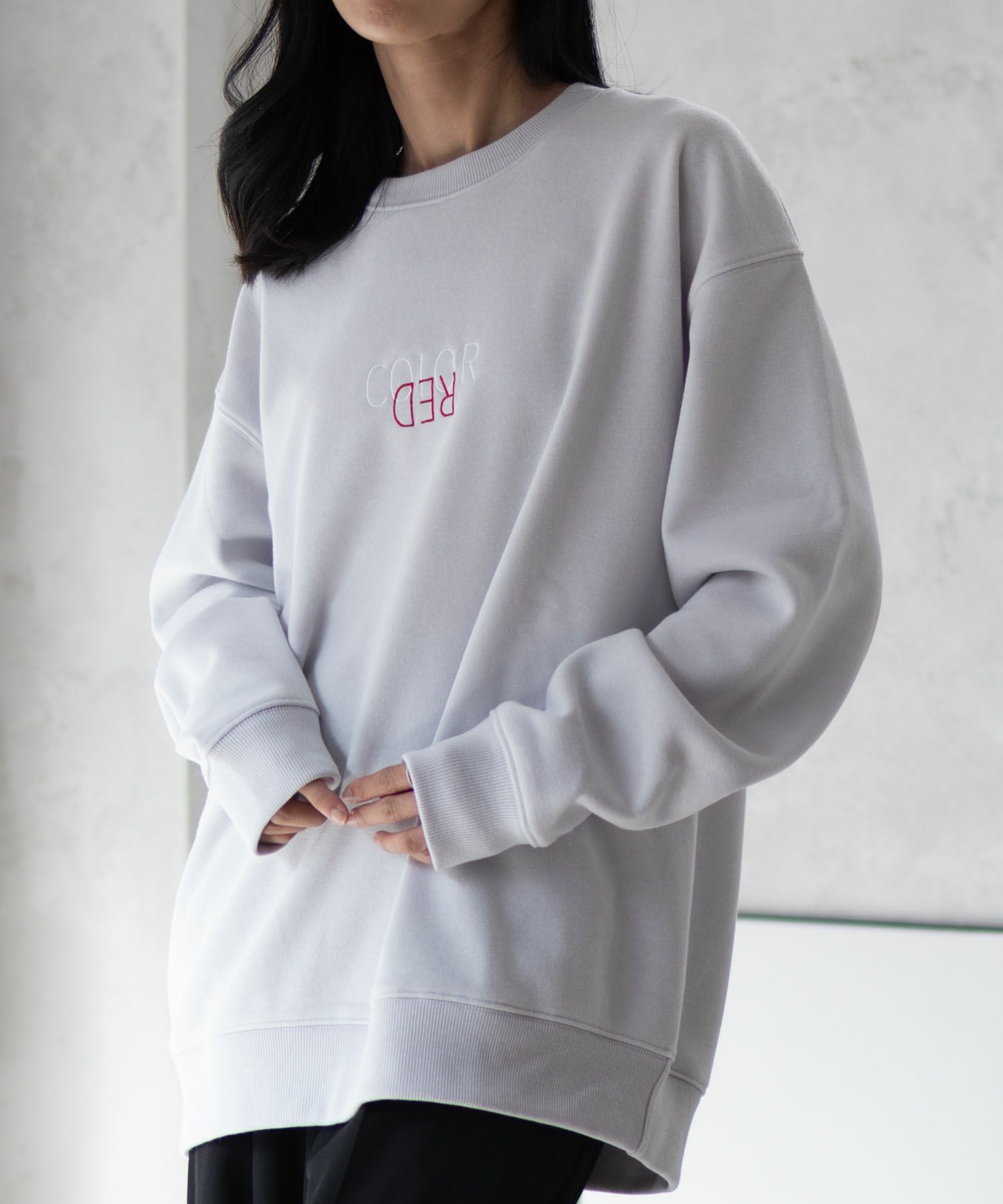 Real Standard  裏起毛スウェットクルーネック メンズ商品画像-11