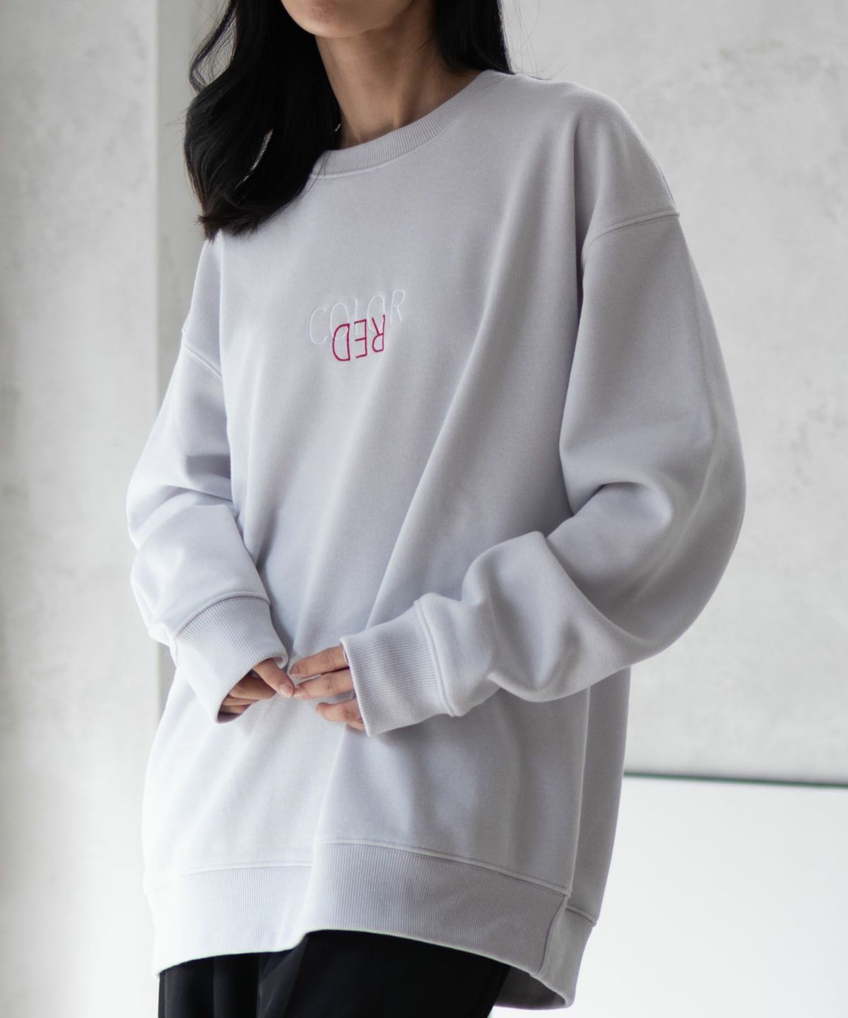 Real Standard 裏起毛スウェットクルーネック メンズ