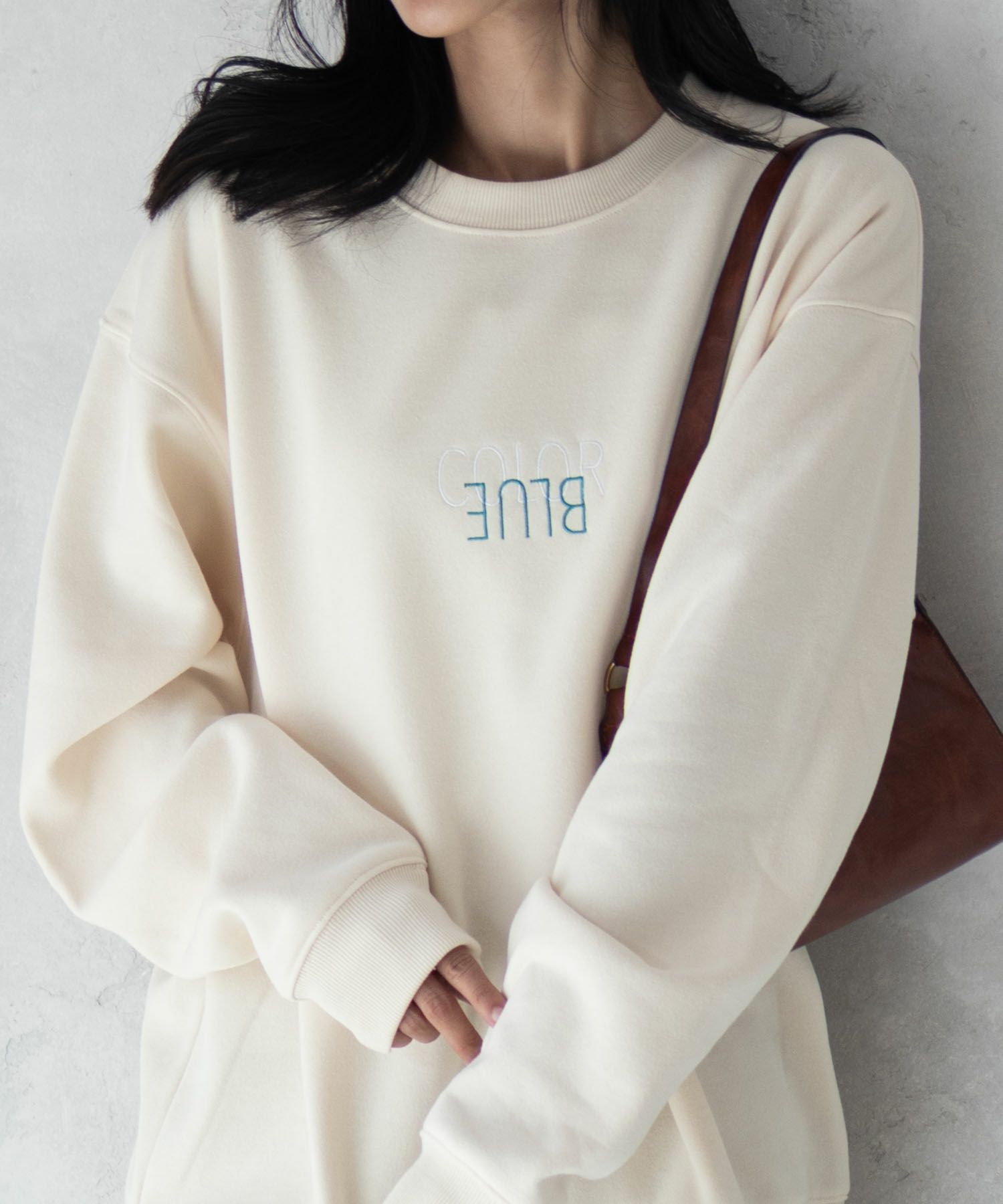 Real Standard  裏起毛スウェットクルーネック メンズ商品画像-14