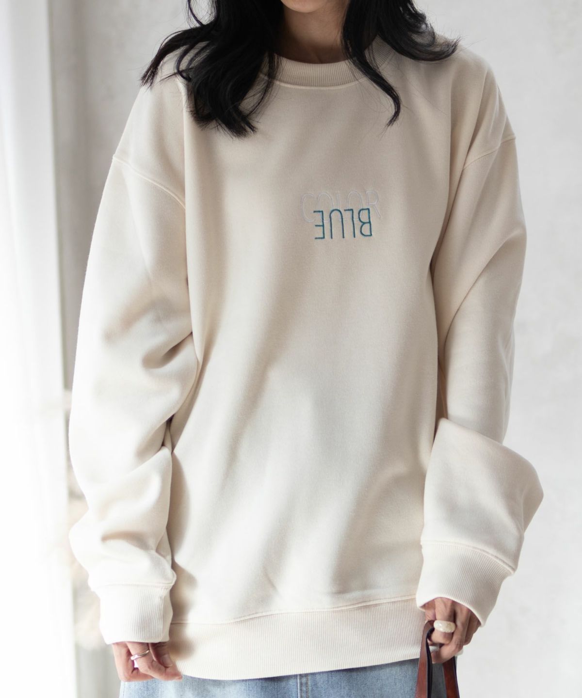 Real Standard 裏起毛スウェットクルーネック メンズ