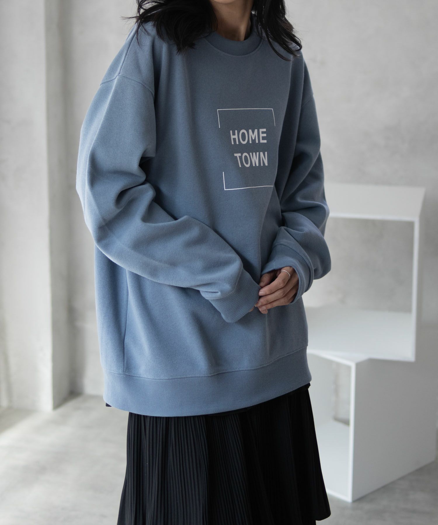 Real Standard 裏起毛スウェットクルーネック メンズ