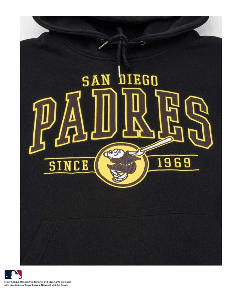 MLB  裏起毛スウェットプルオーバーパーカー メンズ商品画像-7