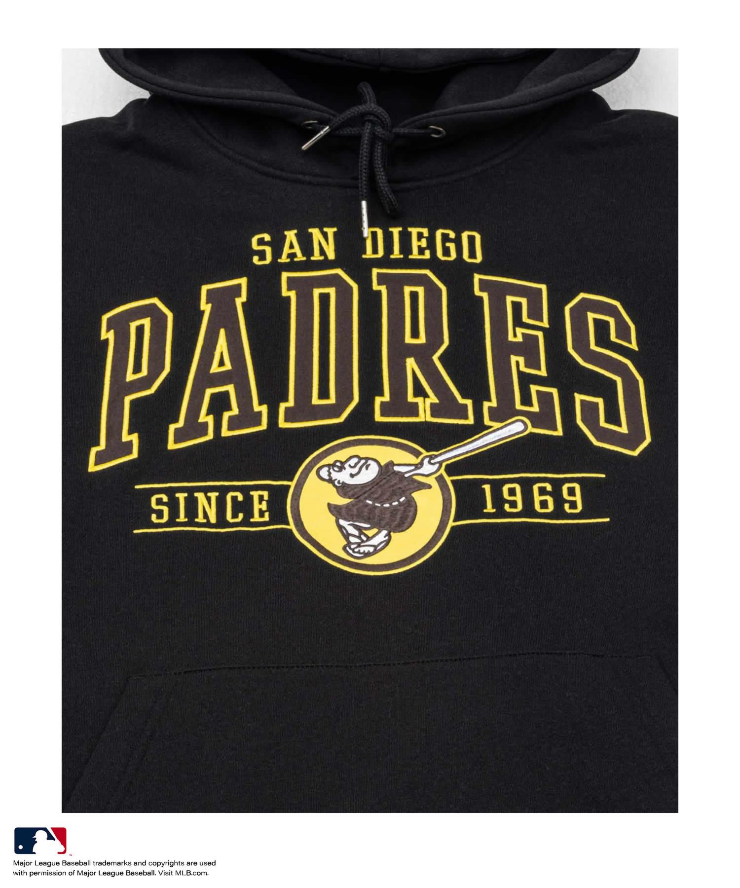 MLB  裏起毛スウェットプルオーバーパーカー メンズ商品サムネイル-7