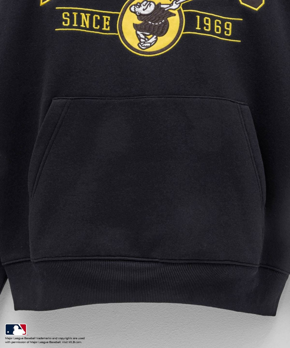 MLB 裏起毛スウェットプルオーバーパーカー メンズ