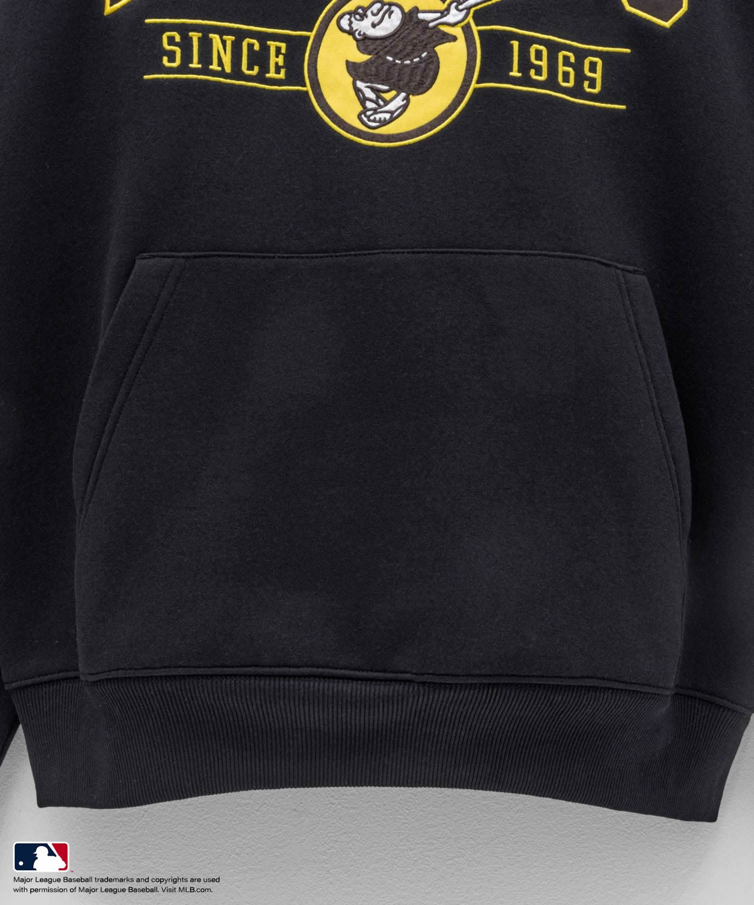 MLB 裏起毛スウェットプルオーバーパーカー メンズ