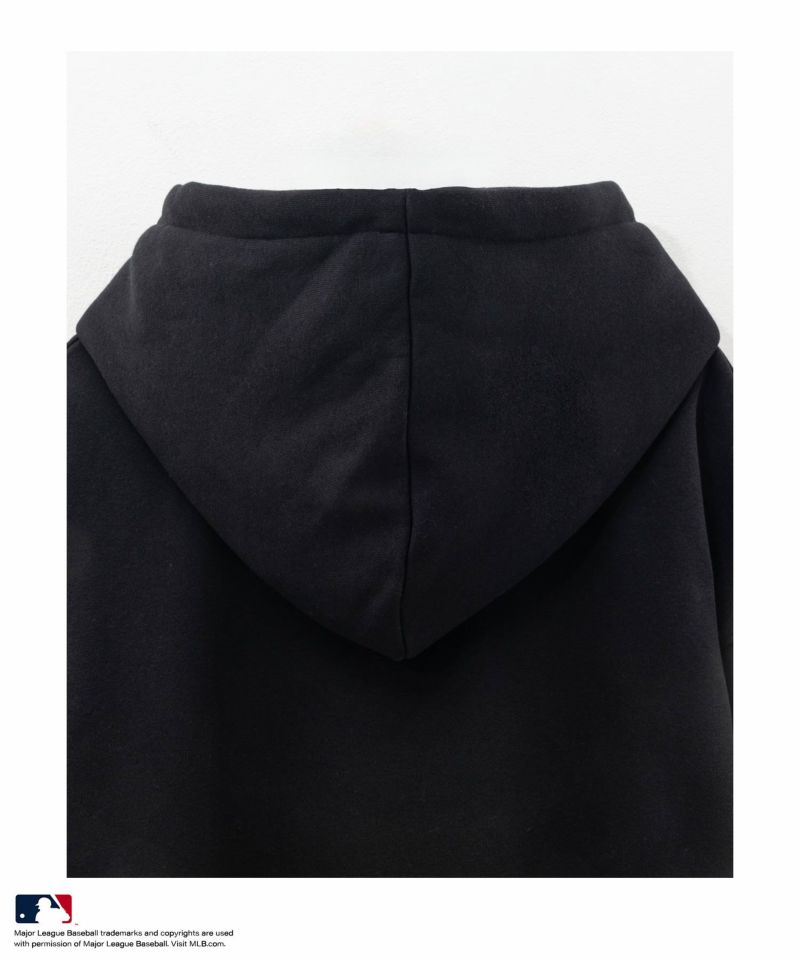 MLB  裏起毛スウェットプルオーバーパーカー メンズ商品画像-9