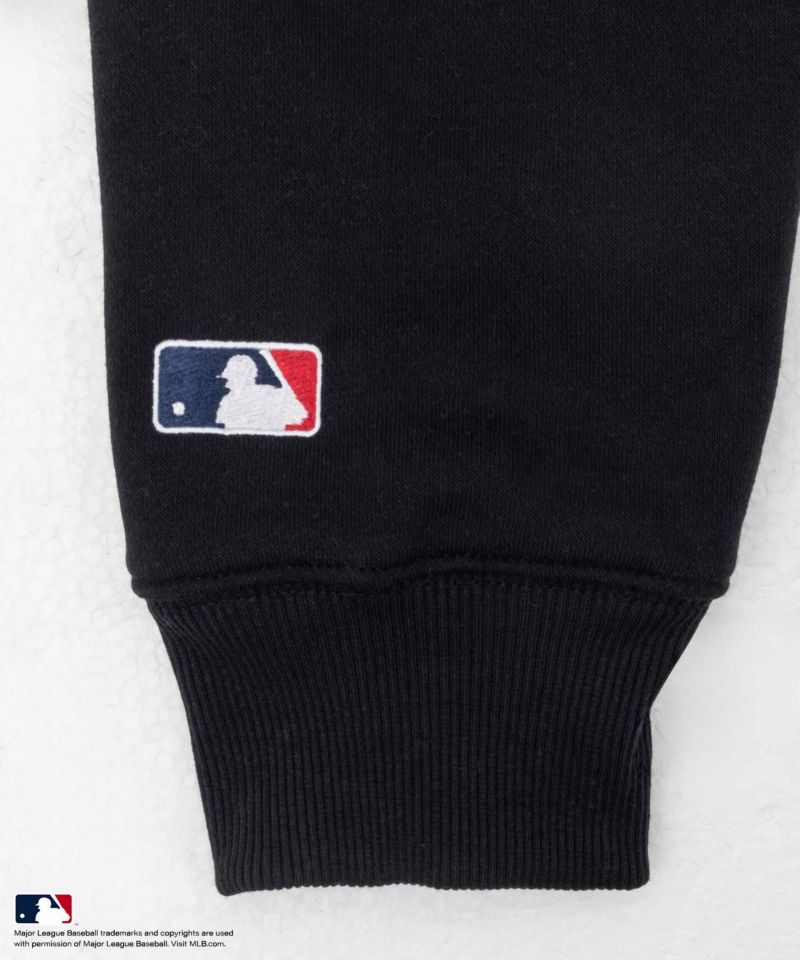 MLB  裏起毛スウェットプルオーバーパーカー メンズ商品画像-11