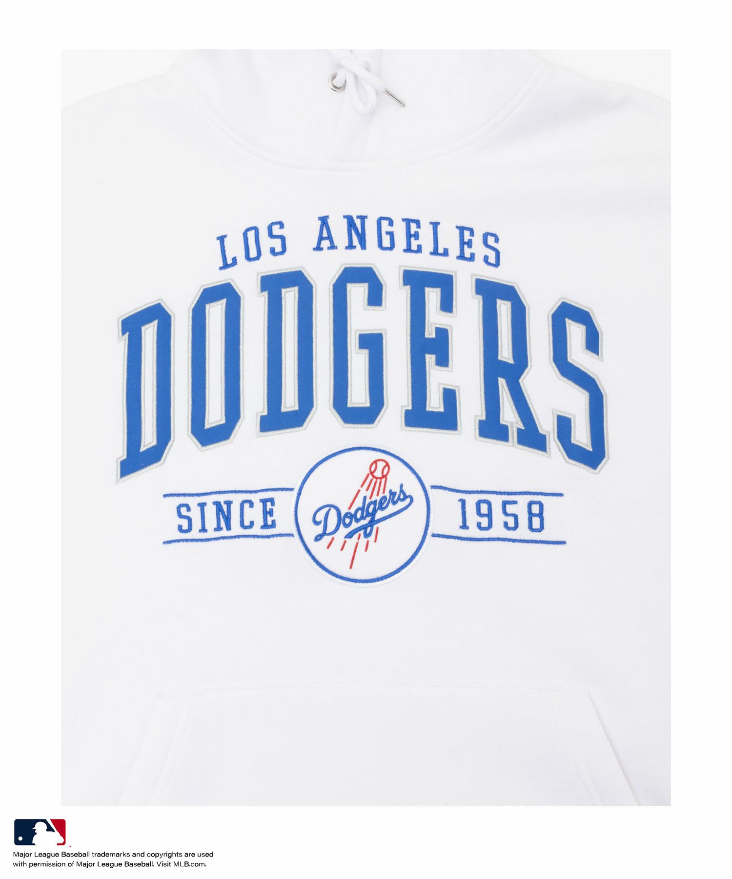 MLB  裏起毛スウェットプルオーバーパーカー メンズ商品画像-13