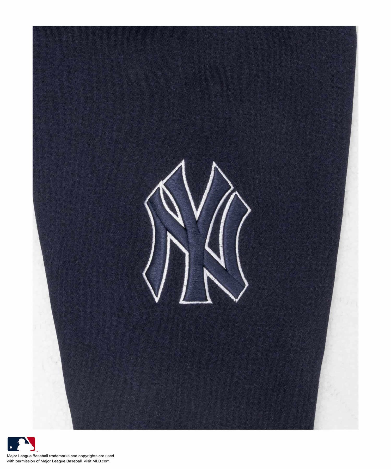 MLB  裏起毛スウェットプルオーバーパーカー メンズ商品画像-16