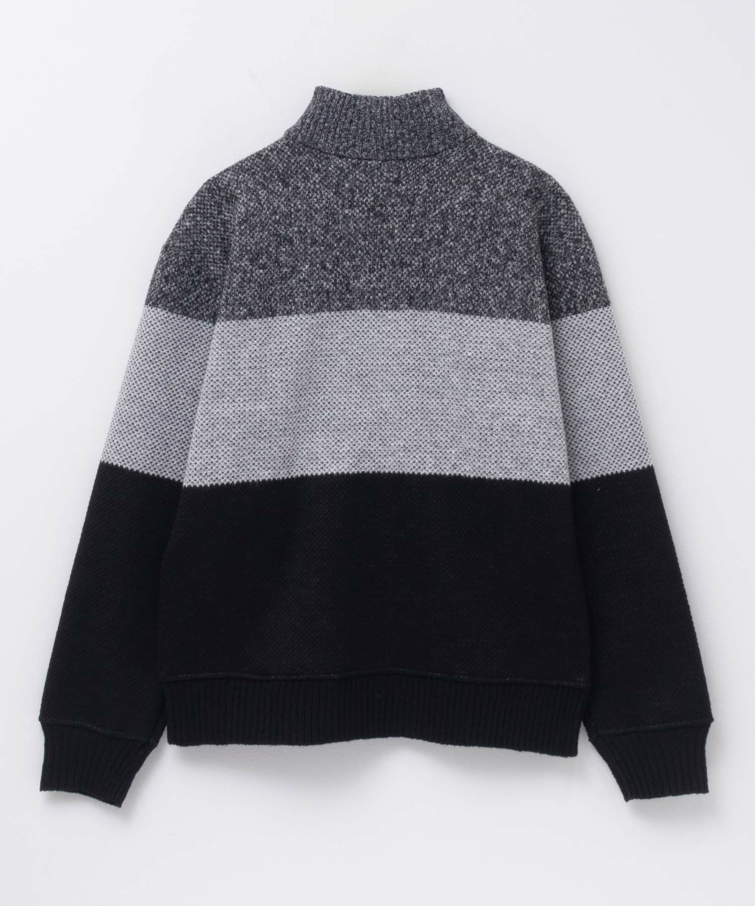 NAVY  温℃ 裏ボアジップスタンドニットジャケット メンズ商品サムネイル-10