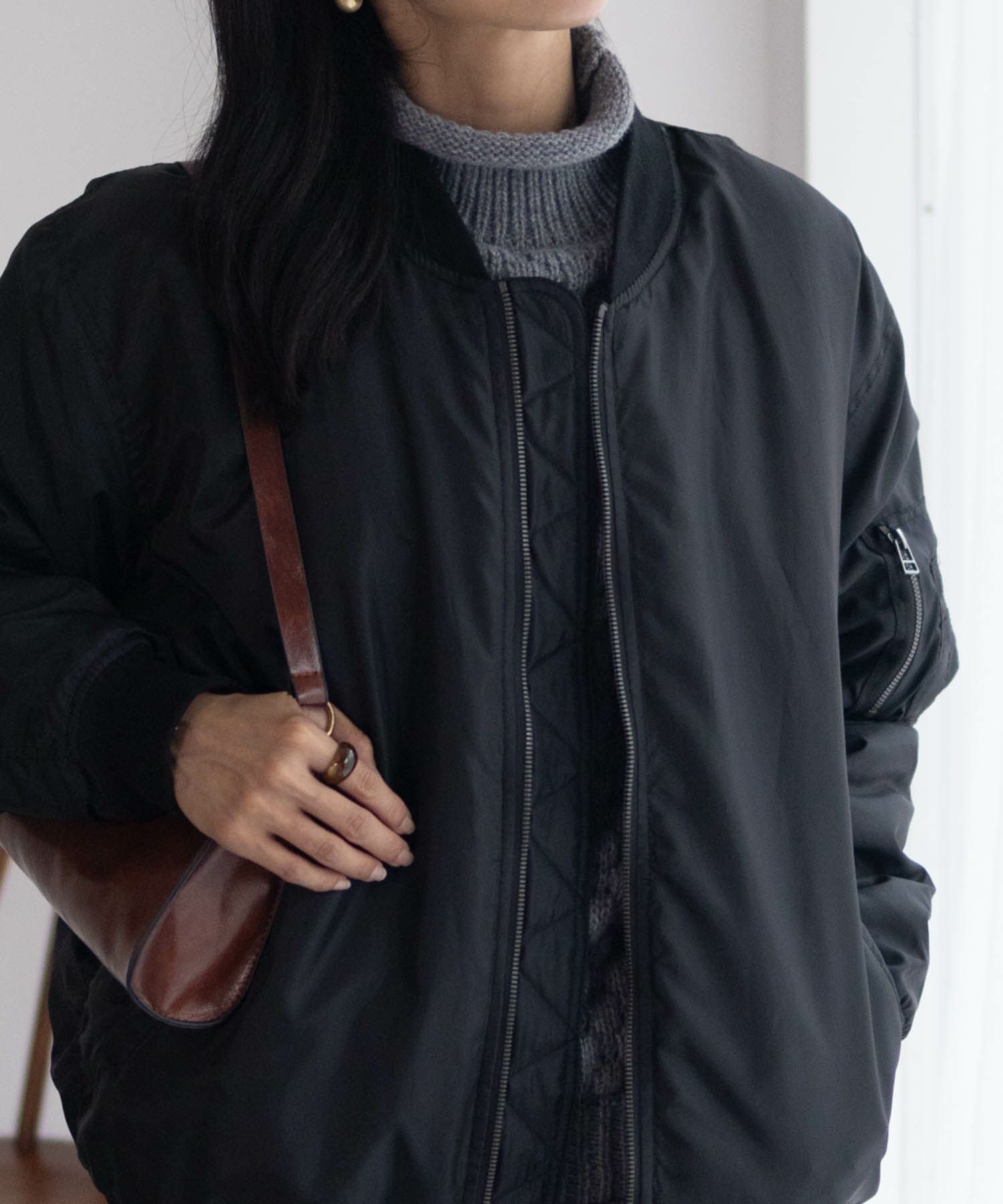 Free Nature  MA-1タイプブルゾン レディース商品サムネイル-1