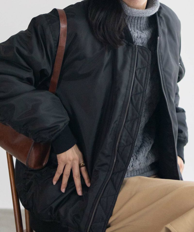 Free Nature MA-1タイプブルゾン レディース商品画像-3